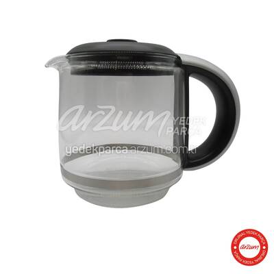 Arzum Akıllı Cam Demlik Grubu-Siyah