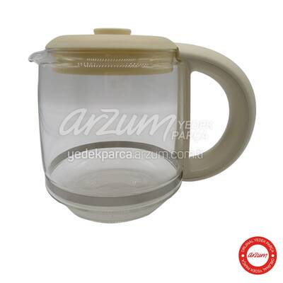 Smart Glass Teapot Group-Beige
