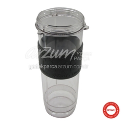  - Arzum Shake'N Take Doğrayıcı Hazne 570 Ml-Koyu Gri