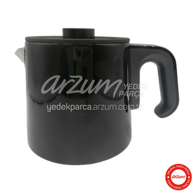 Arzum Çay Sefası Demlik Komple - Siyah