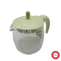  - Çaycı Glass Teapot Group-Green