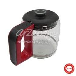  - Çaycı Glass Teapot Full Red