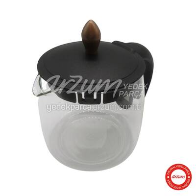 Çaycı Classic Glass Teapot Group - Black