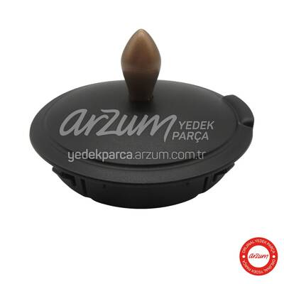 Arzum Çaycı Klasik Cam Demlik Kapak Grubu-Bakır