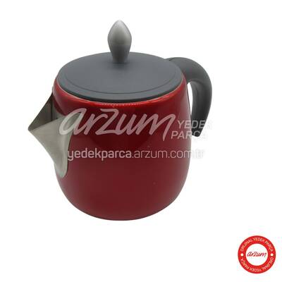Çaycı Classic Inox Teapot Group - Pomegranate