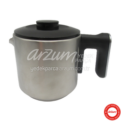  - Harman Deluxe Inox Teapot Complete - Chrome