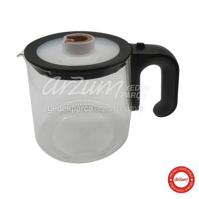 Heptaze Glass Teapot Group-Copper Lid