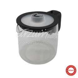  - Heptaze Glass Teapot Group-Silver Lid