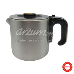  - Heptaze Inox Teapot Group-Copper Lidded Chrome Handle