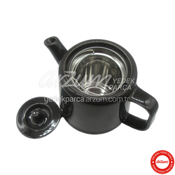  - Kallavi Porcelain Teapot - Filter Black