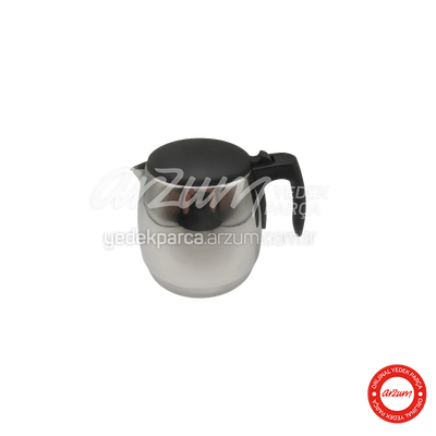 Arzum K.Demli İnox Demlik-Siyah Parlak