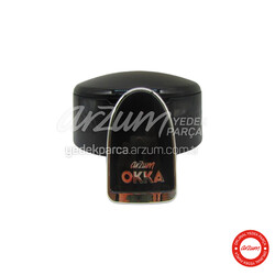  - Arzum Okka Elite Kapak Komple-Siyah Krom