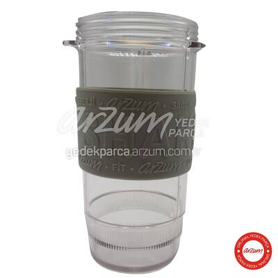 Arzum Shake'N Take Chopper Chamber 400 Ml-Light Gray