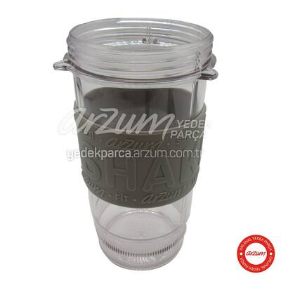 Arzum Shake'N Take Chopper Chamber 400 Ml-Light Gray