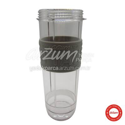 Arzum Shake'N Take Chopper Chamber 570 Ml-Light Gray