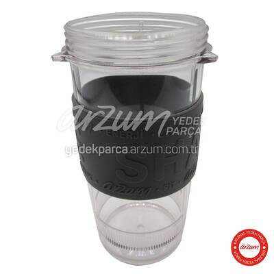Arzum Shake'N Take Doğrayıcı Hazne 400 Ml-Koyu Gri